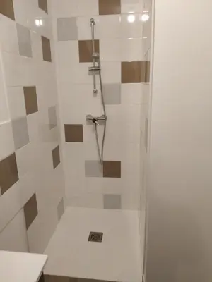 Salle de bains dans l'établissement Pleinitude