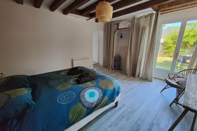 Coin salon dans l'établissement Les capucines proche Beauval & châteaux