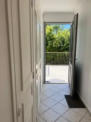 Balcon ou terrasse dans l'établissement Le charme de la Touraine