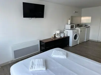 Cuisine ou kitchenette dans l'établissement Tours, Touraine et Chateaux de la Loire