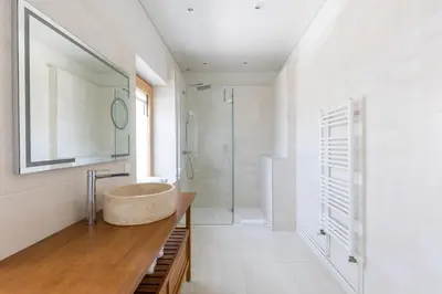 Salle de bains dans l'établissement Villa Misano