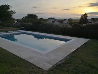 Piscine de l'établissement Le Pressoir-Gîte 2-4 personnes ou située à proximité