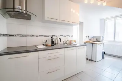 Cuisine ou kitchenette dans l'établissement Parenthèse lumineuse au cœur d’Amboise
