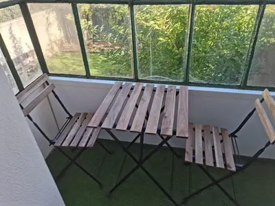 Balcon ou terrasse dans l'établissement Belle Maison 12p 6 couchages TOURS CENTRE avec jardin