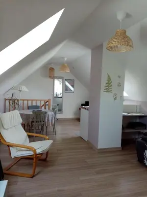 Cuisine ou kitchenette dans l'établissement Logement indépendant