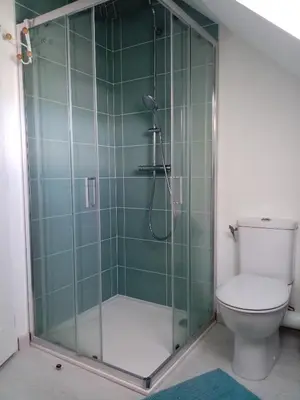 Salle de bains dans l'établissement Logement indépendant