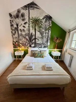 Plan de l'établissement Appartement centre ville climatisé vue Château