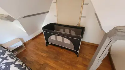 Un ou plusieurs lits dans un hébergement de l'établissement Votre maison en Touraine