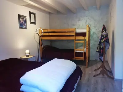 Un ou plusieurs lits dans un hébergement de l'établissement la mignonette oubliée