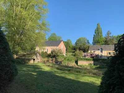 Jardin de l'établissement Domaine du moulin de la plaine