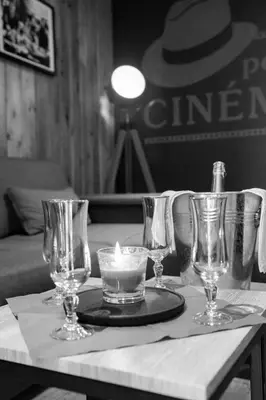 Boissons dans l'établissement Chalet Cinema Les Belles Ouvrières