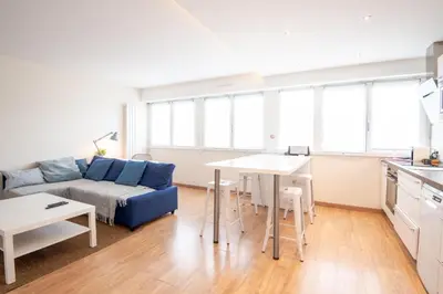 Cuisine ou kitchenette dans l'établissement Le Globe Trotter - Tours