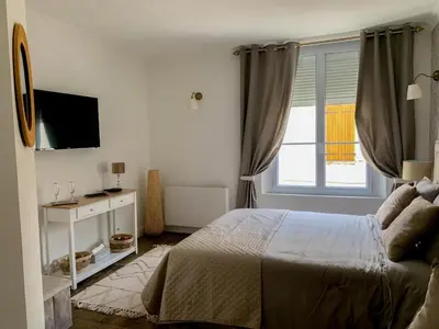 Un ou plusieurs lits dans un hébergement de l'établissement Fontevraud Les Chambres