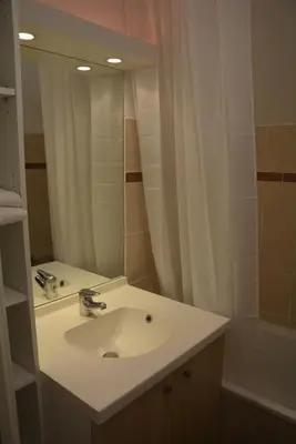 Salle de bains dans l'établissement Appartement Leonard de Vinci