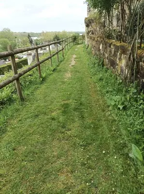 Paysage naturel près de la maison de vacances
