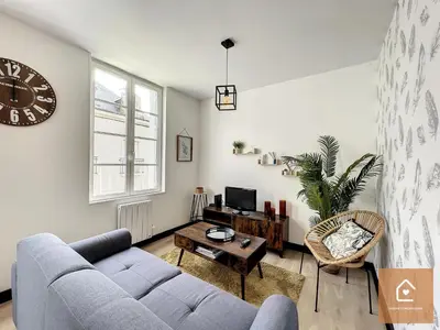 Coin salon dans l'établissement Bienvenue chez Noémie - Arrivée Autonome
