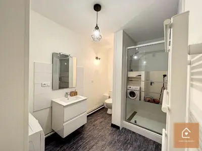Salle de bains dans l'établissement Bienvenue chez Noémie - Arrivée Autonome