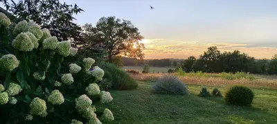 Jardin de l'établissement Domaine équestre de la Chênaie
