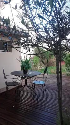 Jardin de l'établissement MAISON 4 chambres 12 pers à 2,8KM DU CIRCUIT et proche BOULERIES JUMP