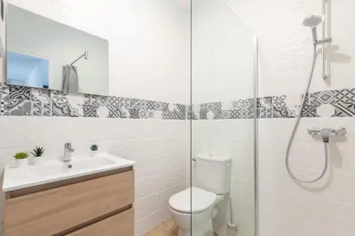 Salle de bains dans l'établissement Le Gamay - à 5 min du château dAmboise
