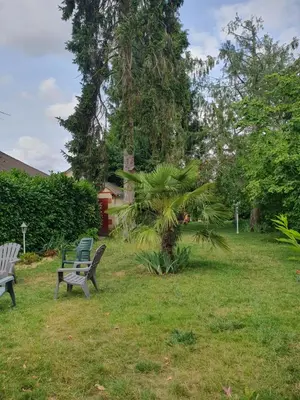Jardin de l'établissement la Villa Mancelle