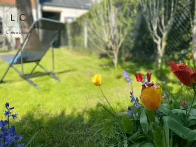 Jardin de l'établissement Gîte Saint Joseph