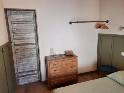 Un ou plusieurs lits dans un hébergement de l'établissement Loire Valley village centre apartment chezANIA