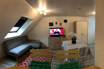 Télévision ou salle de divertissement dans l'établissement Appart T1 Préfecture et Centre