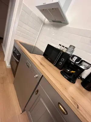 Cuisine ou kitchenette dans l'établissement * NEW STYLE proche de la gare *