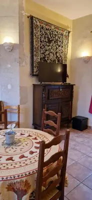 Plan de l'établissement Gîte d'Isabelle, dépendance du château de la Mézière
