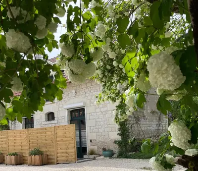Jardin de l'établissement Le Relais, La Dormance, Le Bois Dormant