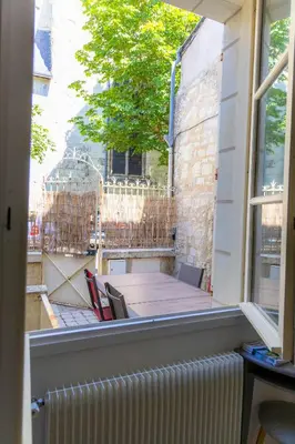 Balcon ou terrasse dans l'établissement La Dodolela