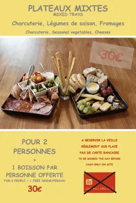 Nourriture dans le B&B/chambre d'hôtes ou à proximité