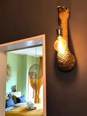 Un ou plusieurs lits dans un hébergement de l'établissement Bon Blois, cosy et charmant face à la Loire