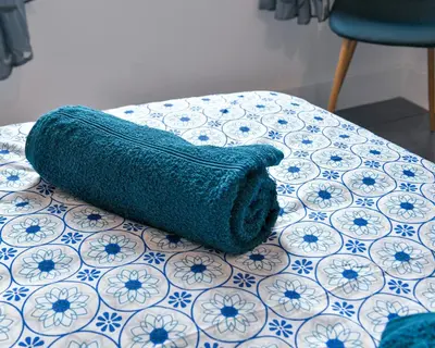 Un ou plusieurs lits dans un hébergement de l'établissement Gîte de Lisle