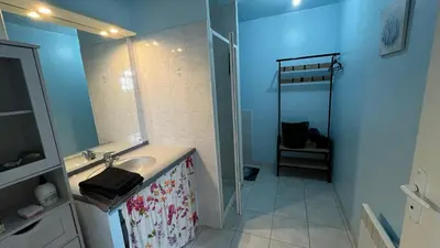 Cuisine ou kitchenette dans l'établissement L'Arbre de Vy - T2 42m2 indépendant, 5 pers, garage, proche Gare