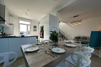 Cuisine ou kitchenette dans l'établissement Gite Clos-Allegria com, Amboise, Châteaux de la Loire