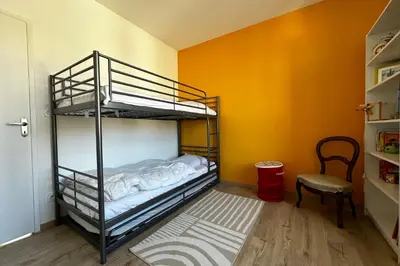 Un ou plusieurs lits dans un hébergement de l'établissement Gite Clos-Allegria com, Amboise, Châteaux de la Loire