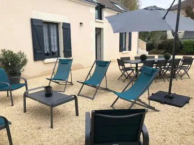 Terrasse ou espace extérieur de l'établissement Gîte La Patouille
