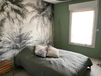 Un ou plusieurs lits dans un hébergement de l'établissement Appartement pour les 24 heures
