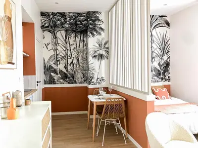 Un ou plusieurs lits dans un hébergement de l'établissement Le Terracotta - Superbe appartement - Hyper centre