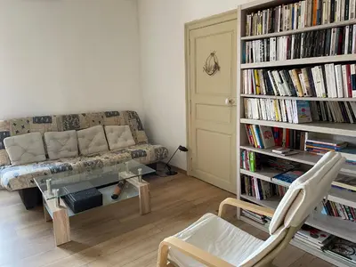 Bibliothèque dans le B&B/chambre d'hôtes