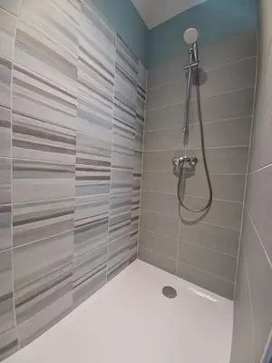 Salle de bains dans l'établissement Rêve de Loire gîte au calme au pied des châteaux de la Loire