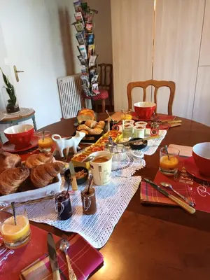 Nourriture dans le B&B/chambre d'hôtes ou à proximité