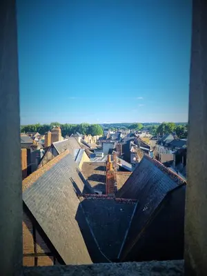 Balcon ou terrasse dans l'établissement Le Jeanne d'Arc