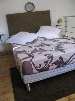 Un ou plusieurs lits dans un hébergement de l'établissement maisonette cosy Blois