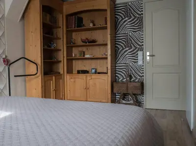 Un ou plusieurs lits dans un hébergement de l'établissement Nadine & Didier