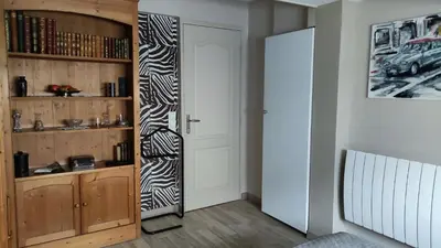 Cuisine ou kitchenette dans l'établissement Nadine & Didier