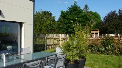 Jardin de l'établissement A DEUX PAS DE BEAUVAL - LE GITE
