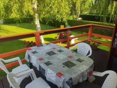 Jardin de l'établissement Chalet de l'amitié